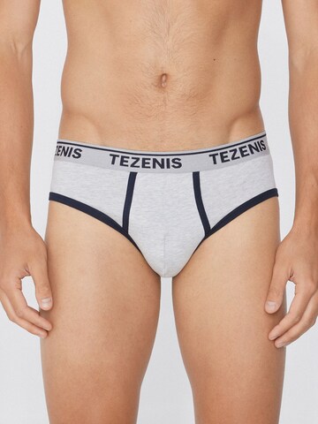 Tezenis Slip in Grau: Vorderseite