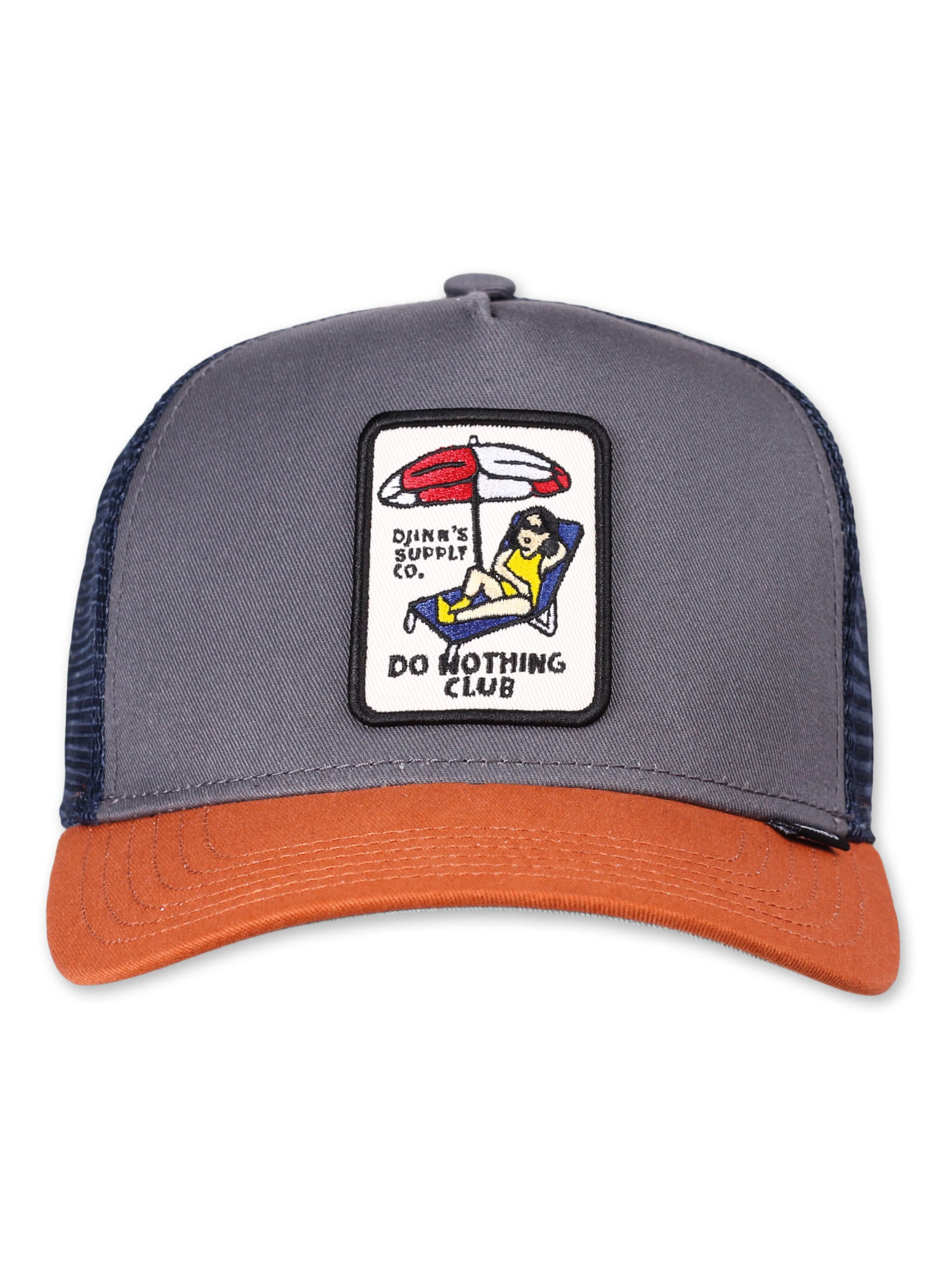 DJINNS Cap 'HFT DNC New 1.5' in Grey