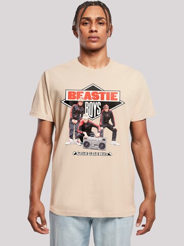 F4NT4STIC Shirt in Beige: front