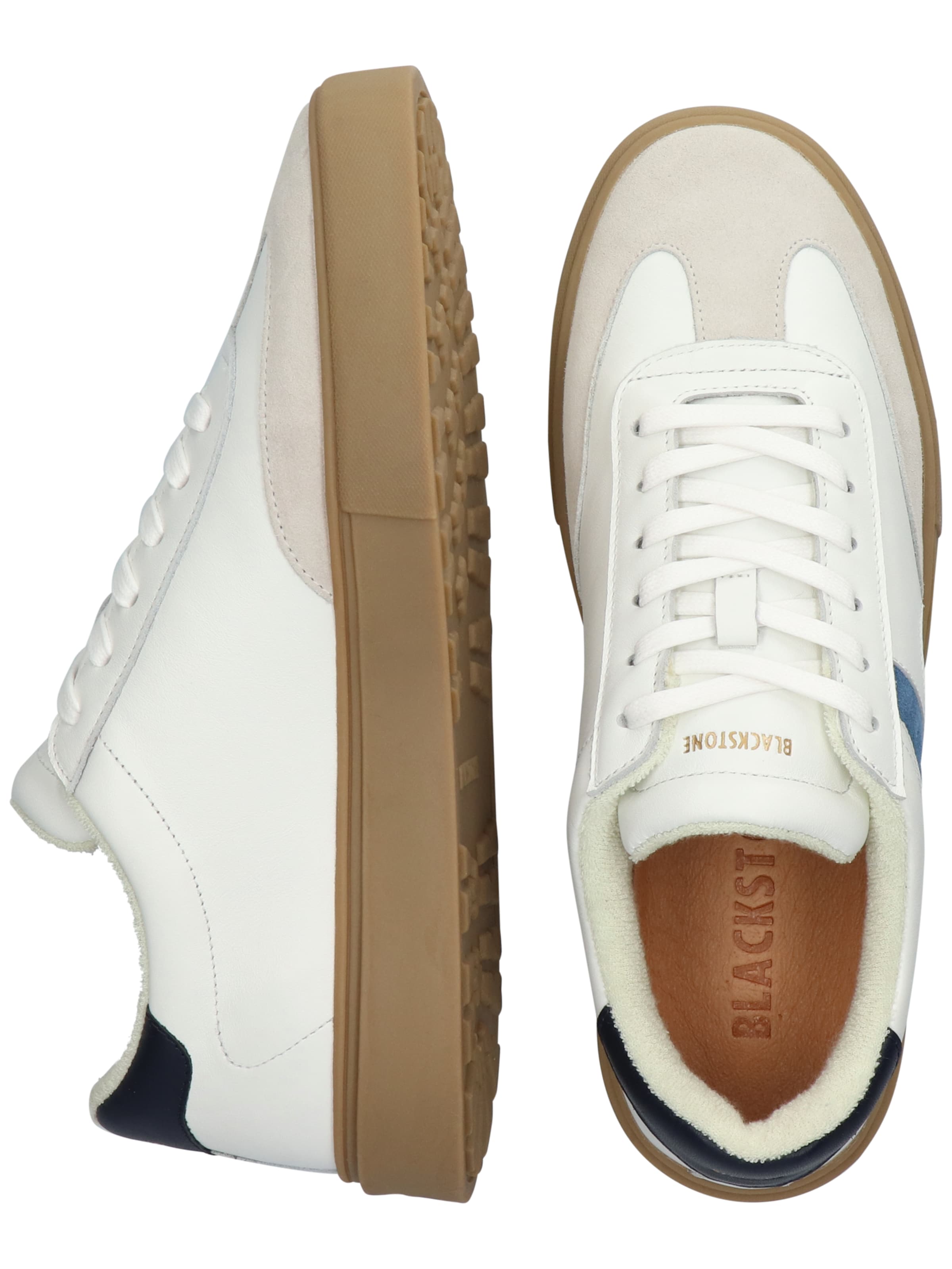 BLACKSTONE Platform trainers 'Quartz Auden' in White