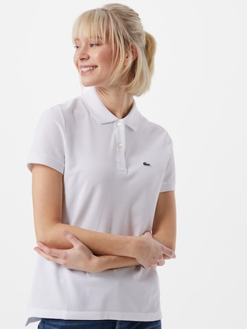 LACOSTE Shirts i hvid: forside