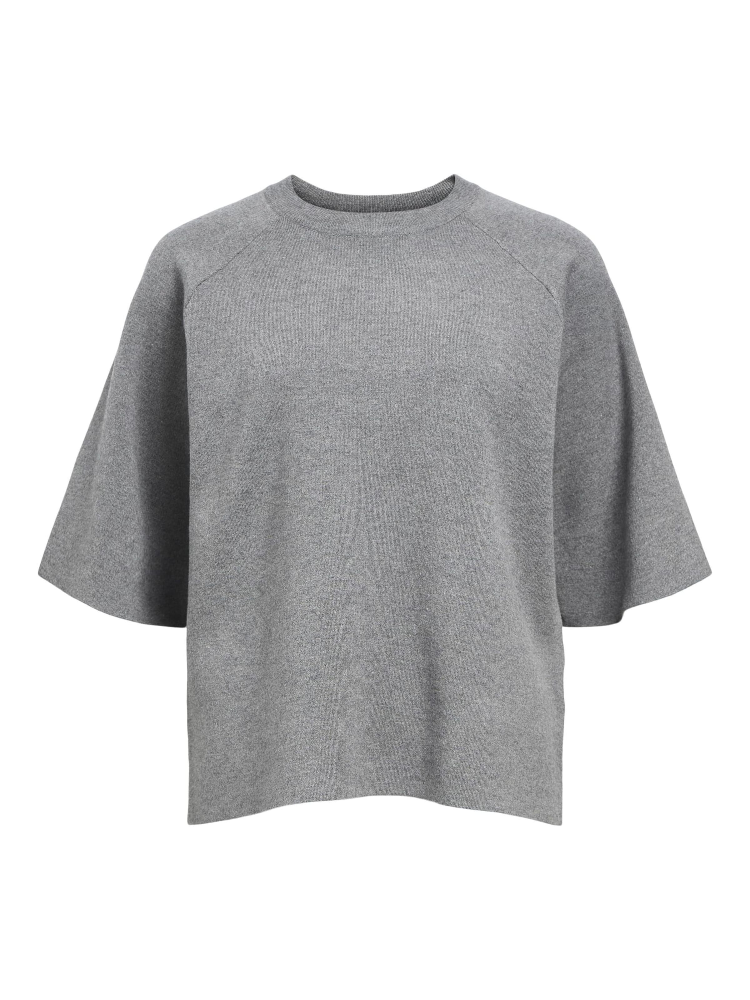 OBJECT Svetr 'Reynard' – šedá: přední strana