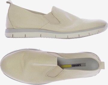 MANAS Flats & Loafers in 39 in Beige: front