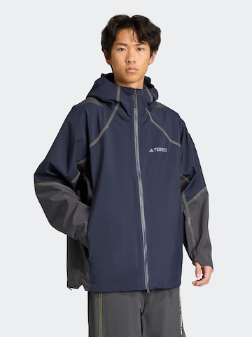 ADIDAS TERREX Outdoorjas 'NG' in Blauw: voorkant