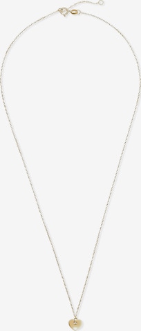 FAVS Necklace in Gold: front