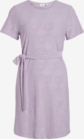 VILA Letní šaty 'KAWA' – fialová: přední strana
