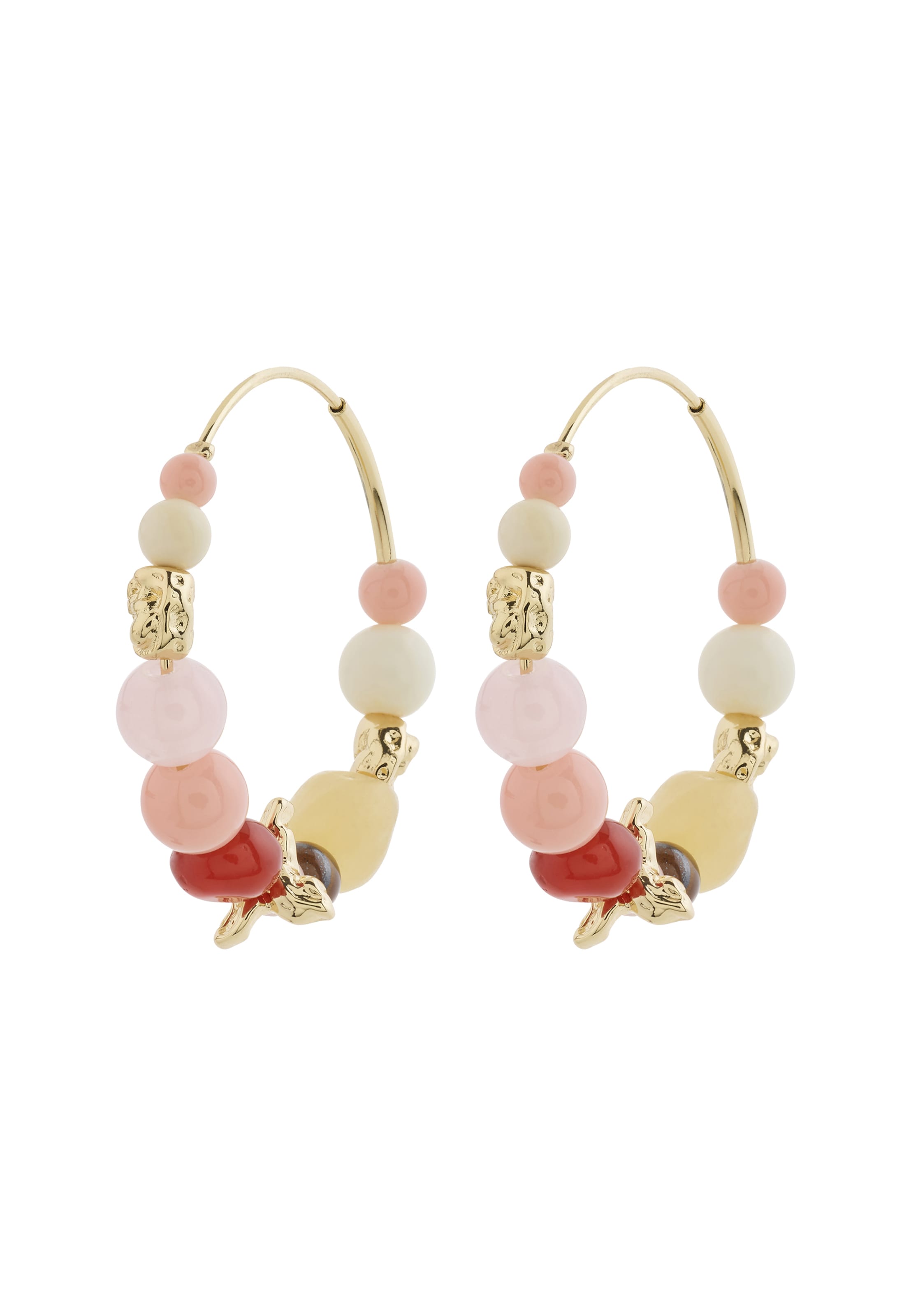 Pilgrim Øreringe 'Dream' i guld: forside