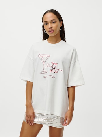 LeGer by Lena Gercke T-Shirt 'Simona' in Beige: Vorderseite