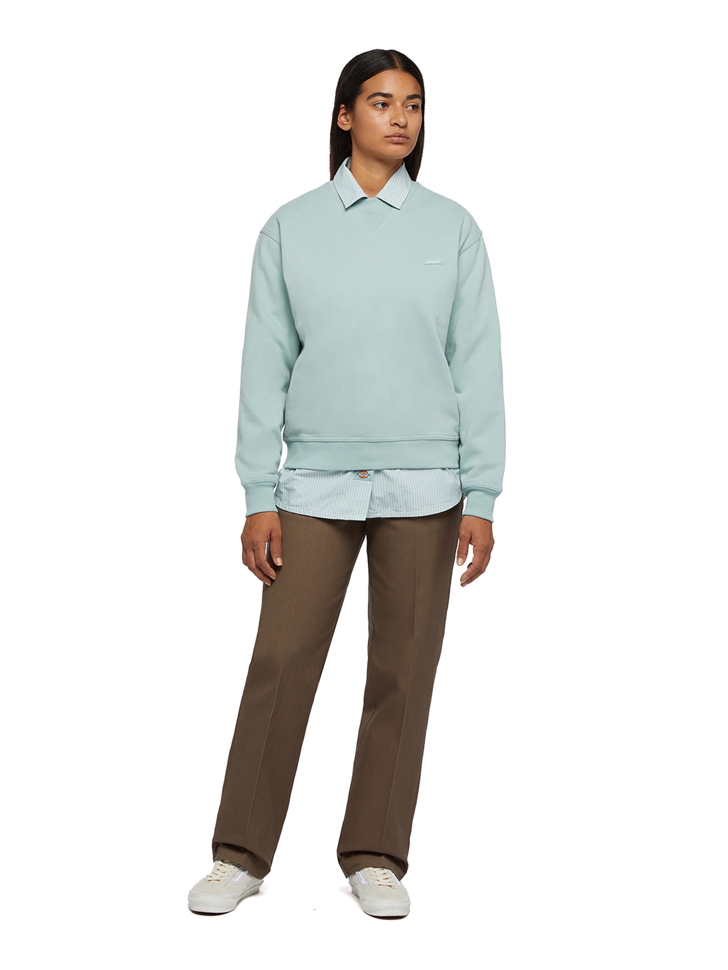 DICKIES Sweatshirt 'CLANCY' in Green