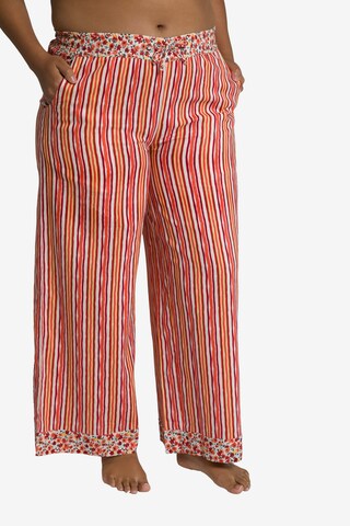 Pantalon de pyjama '804466' Ulla Popken en mélange de couleurs : devant