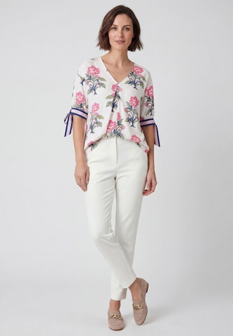 Usha - Blusa en blanco