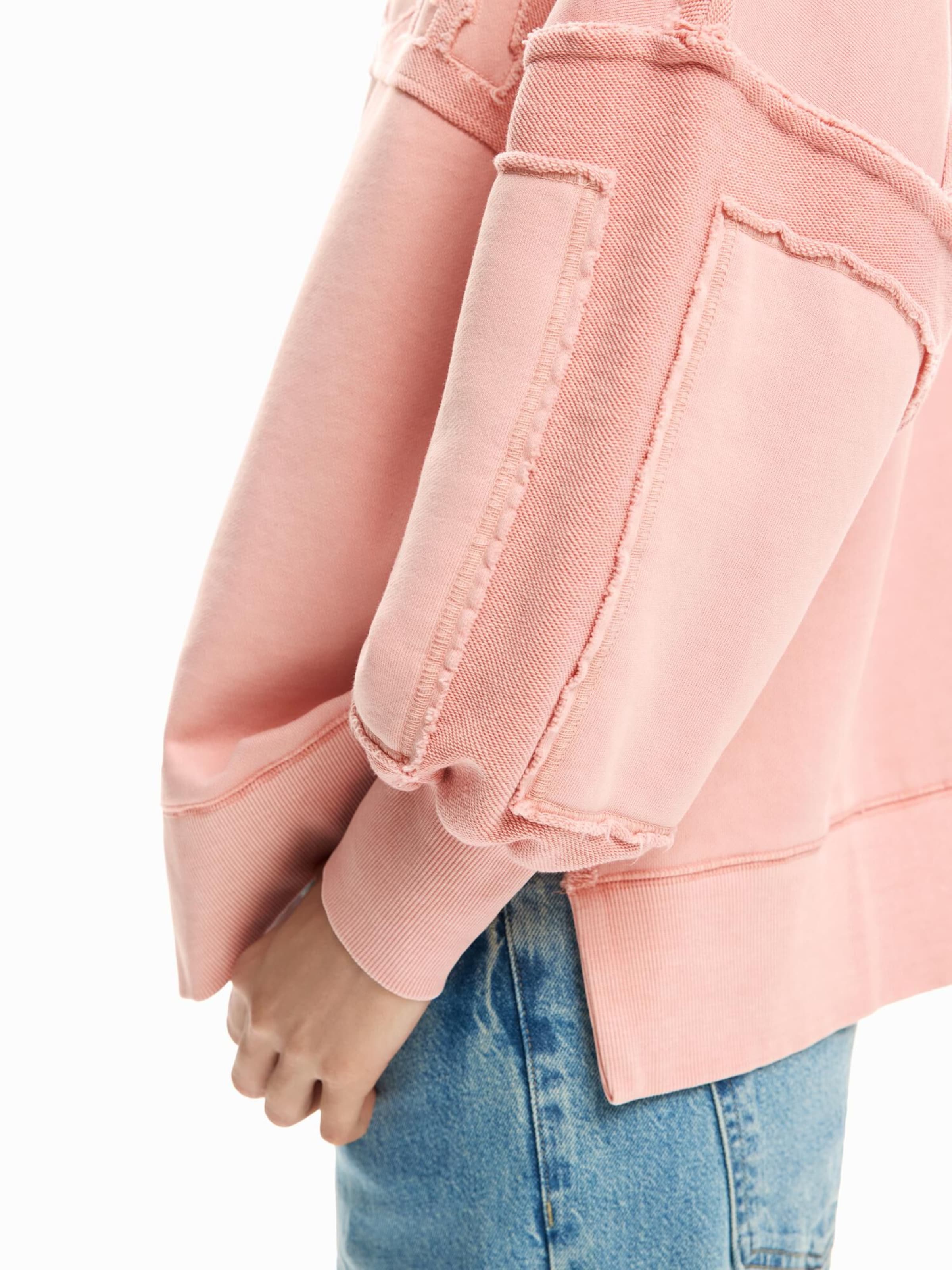 Desigual Свитшот в Ярко-розовый