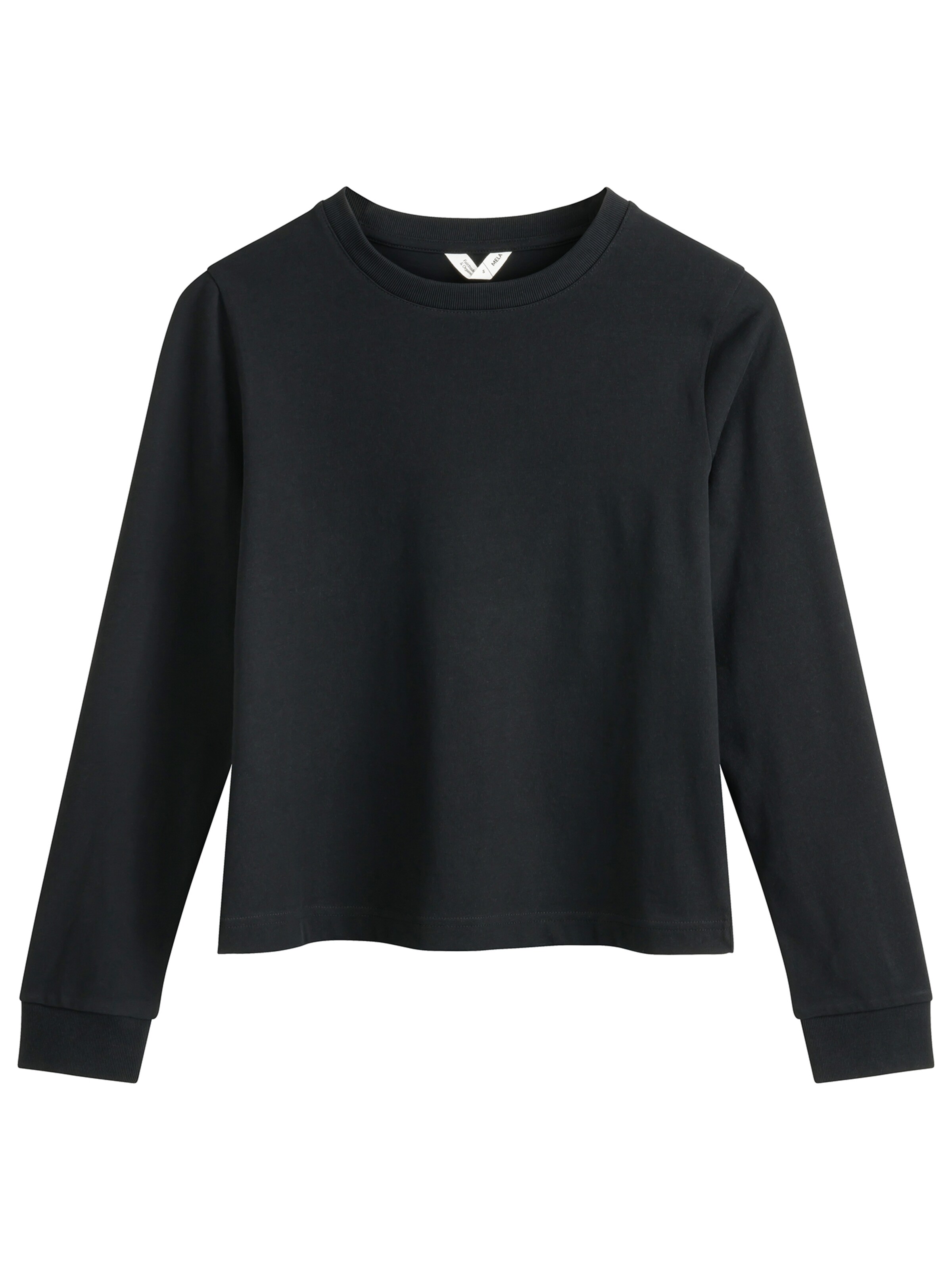 MELA Μπλουζάκι 'AASTHA' σε μαύρο: μπροστά