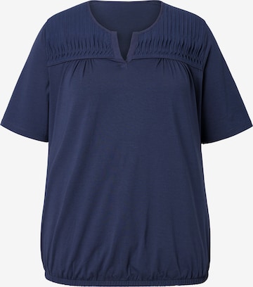 Ulla Popken Shirt in Blue: front