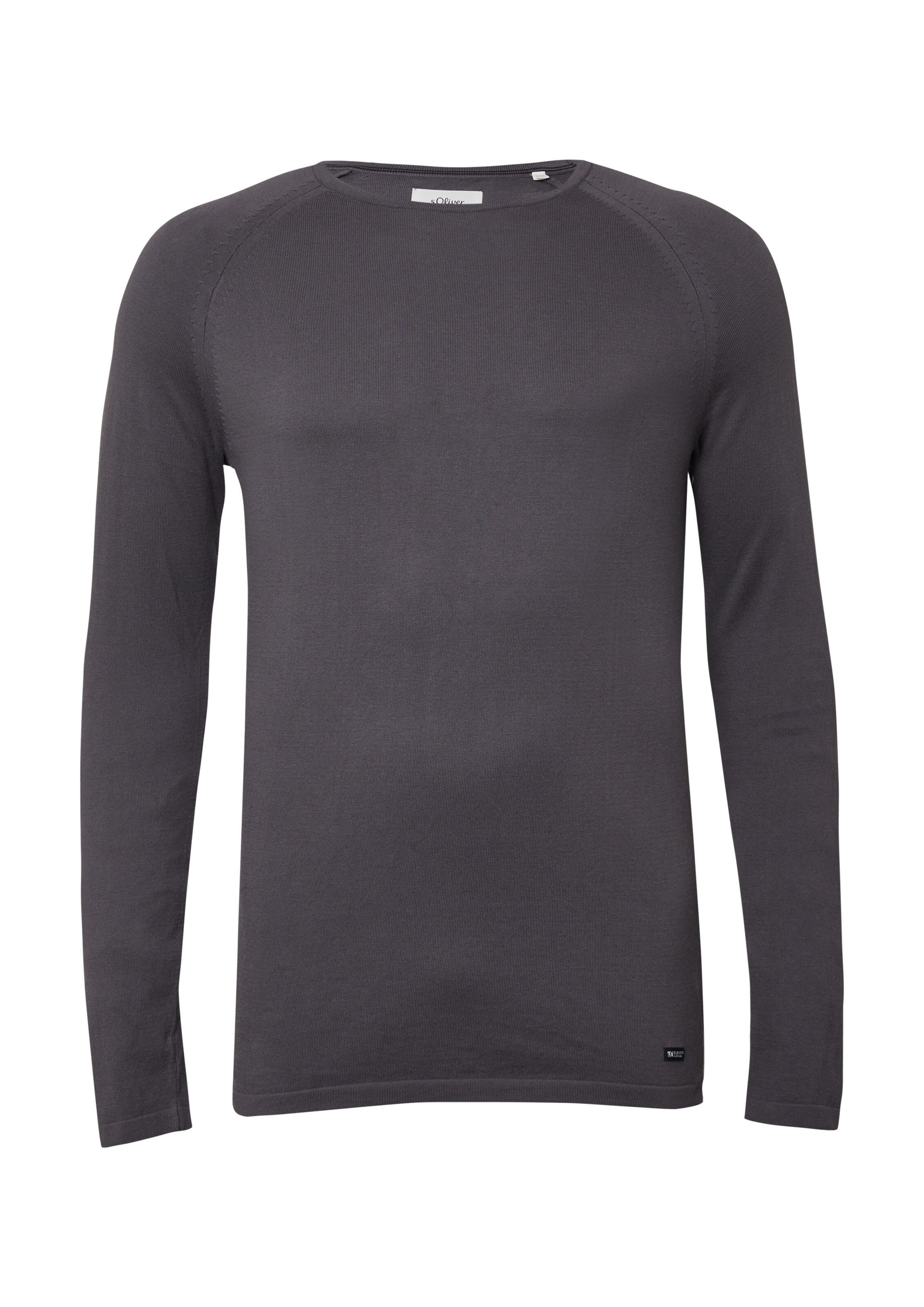 s.Oliver Pullover in Grau: Vorderseite