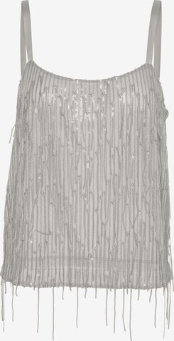 Haut ' ' Part Two en argent : devant