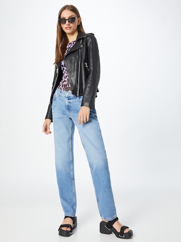 Gina Tricot Regular Jeans in Blauw