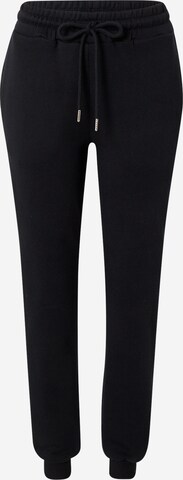 Urban Classics Tapered Broek in Zwart: voorkant