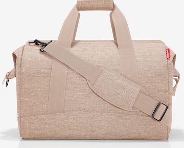 Sac de voyage REISENTHEL en beige : devant