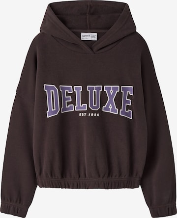 NAME IT - Sudadera en marrón: frente