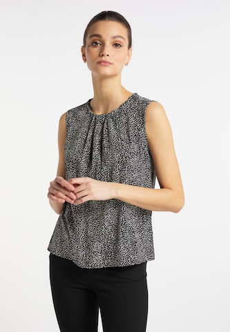 DreiMaster Klassik Top in Black: front