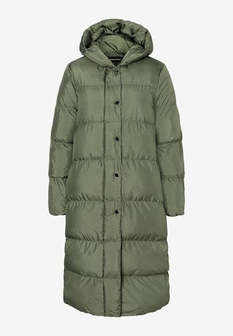 Manteau d’hiver MORE & MORE en vert : devant