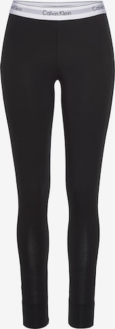 Calvin Klein Underwear Legíny – černá: přední strana