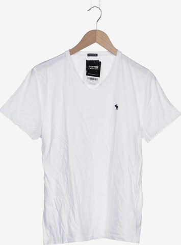 Abercrombie & Fitch T-Shirt L in Weiß: predná strana