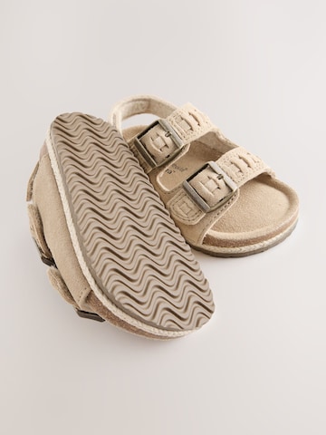 Next Open shoes in Beige