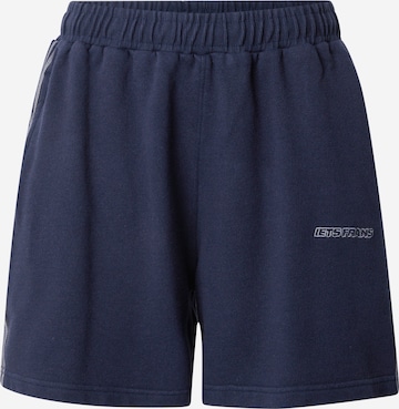 iets fransLoosefit Hlače 'HARRI' - plava boja: prednji dio