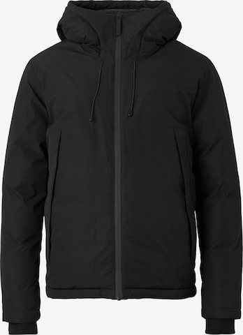 juoda JACK & JONES Demisezoninė striukė 'UNION': priekis