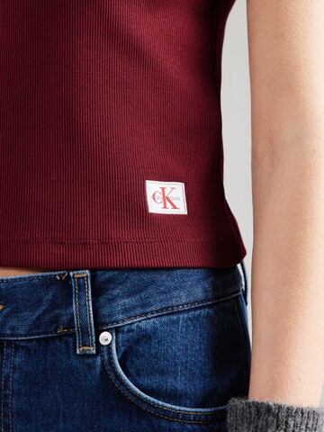 Calvin Klein Jeans Τοπ σε κόκκινο