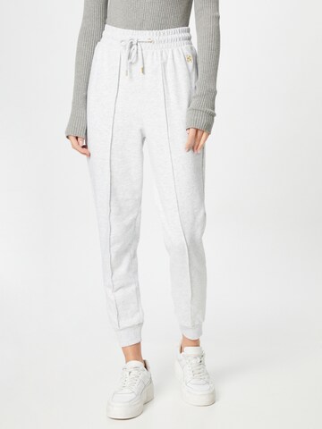 River Island Tapered Trousers 'MULTIBUY' in White: front