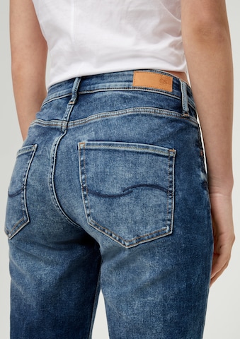 Coupe slim Jean QS en bleu