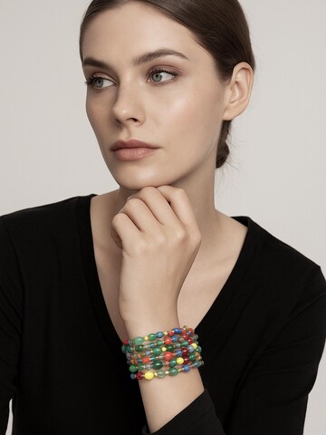 COLLEZIONE ALESSANDRO Bracelet 'Rainbow' in Mixed colors: front