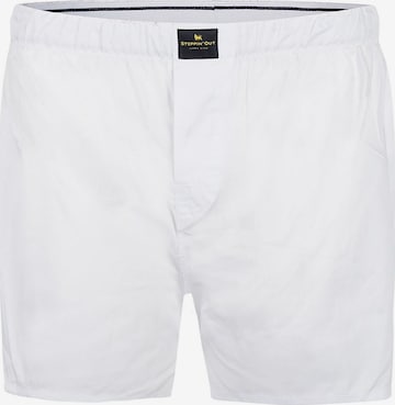 Steppin' out Boxer shorts in White: front