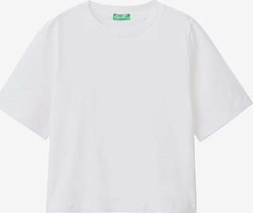 UNITED COLORS OF BENETTON Shirt in White: front