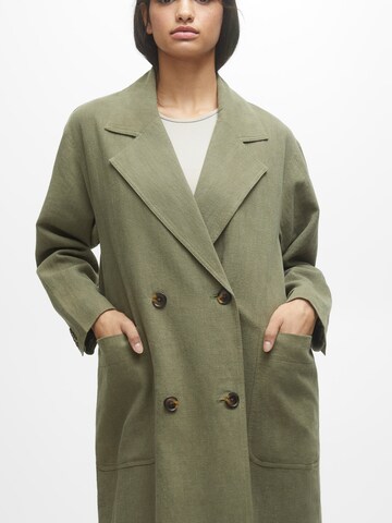 Pull&Bear Prechodný kabát - Zelená