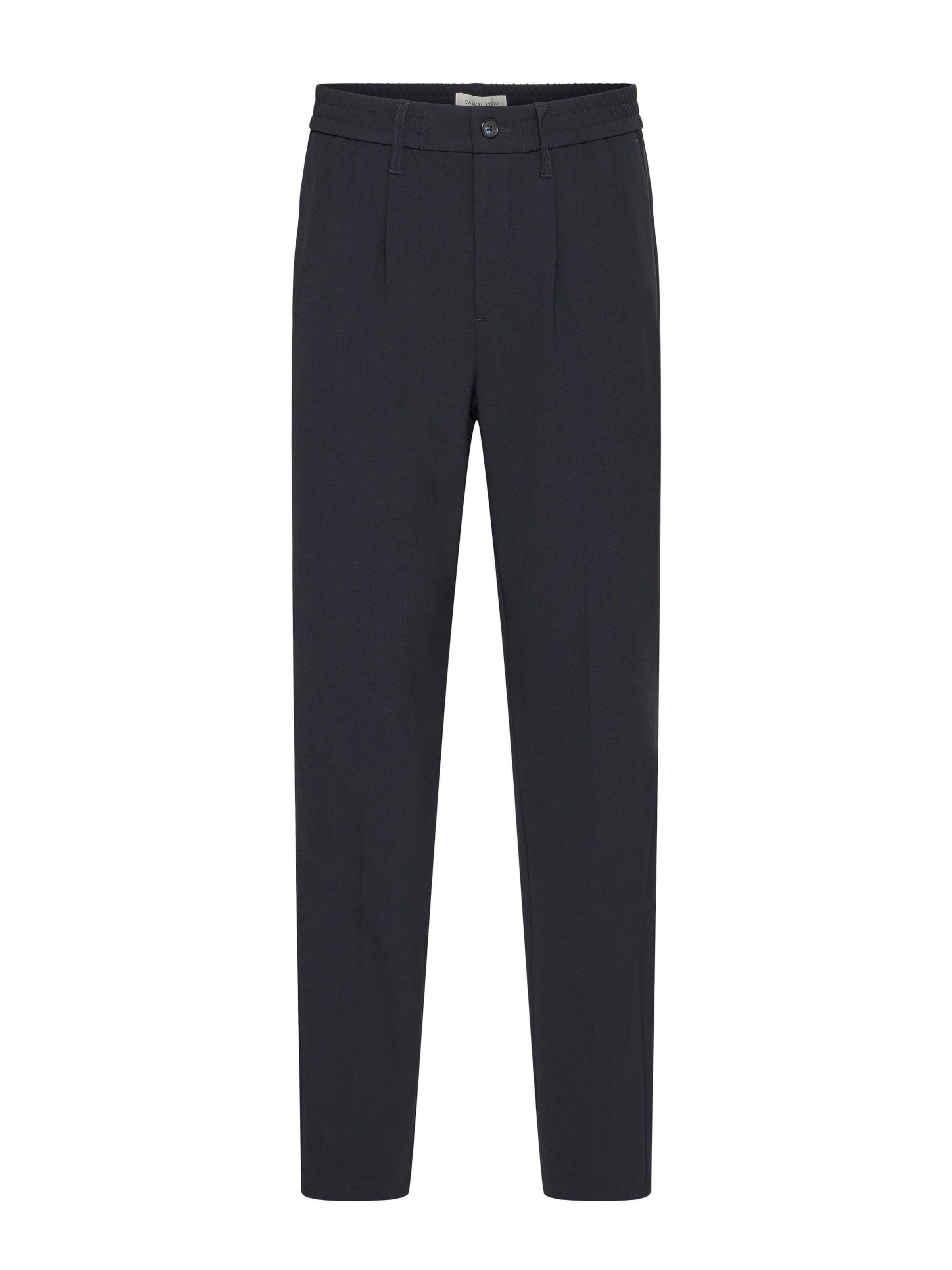 Casual Friday - Calças chino ' CFMarc Stretch ' em azul: frente