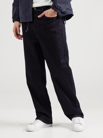Miss Selfridge Wide Leg Jeans in Blau: Vorderseite