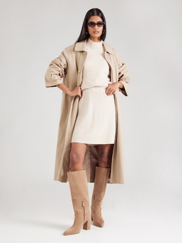 PIECES Sweter 'PCMalou' w kolorze szary