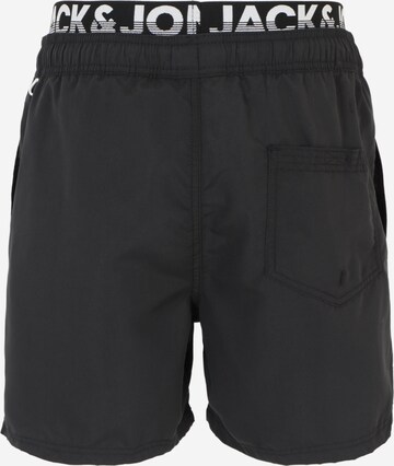 JACK & JONES - Calções de banho 'Crete' em preto