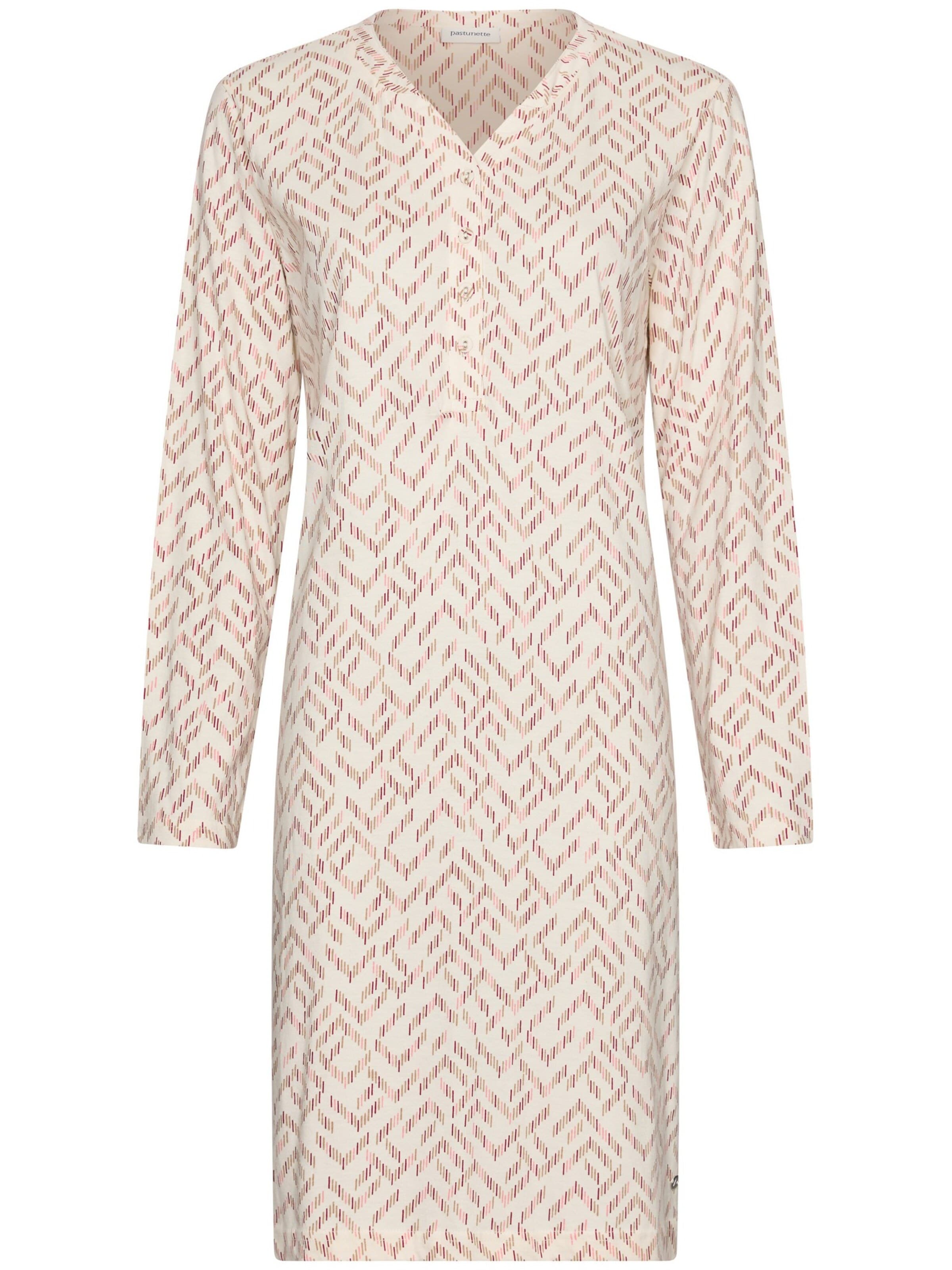 Pastunette Nachthemd 'Rosewood Comfort' in Beige