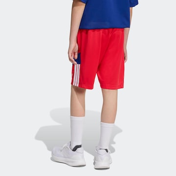 ADIDAS SPORTSWEAR Workout Pants in Red