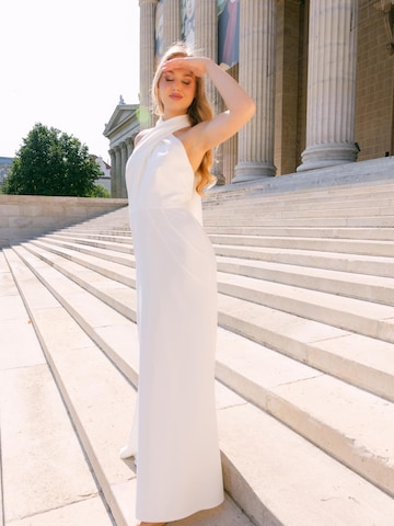 GRAZIA STORE - Vestido de noche 'Lia' en blanco