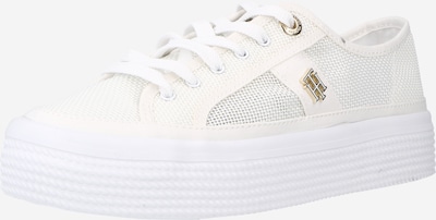 TOMMY HILFIGER Niske tenisice u zlatna / bijela, Pregled proizvoda