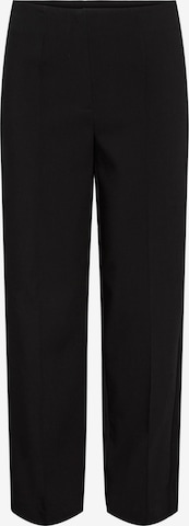 Y.A.S Regular Pleat-Front Pants 'POCKA' in Black: front