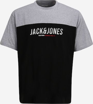 Jack & Jones Plus Särk, värv must: eest vaates