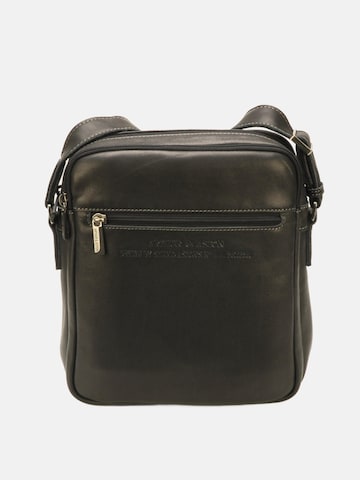 Arthur & Aston Schoudertas 'Arthur & Aston Sacoche Homme 2028-11 Noir' in Zwart