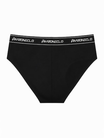 PANTONECLO Slip 'Pantoneclo Men’s Boxer Brief Underwear' in Black